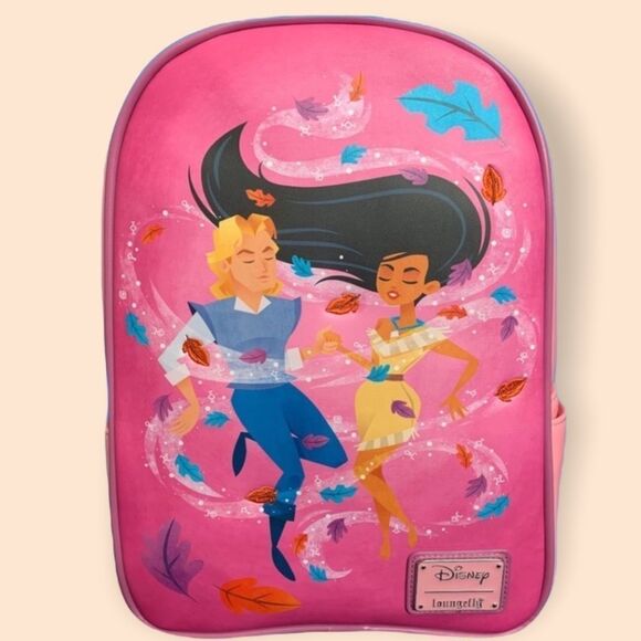 - Loungefly Pocahontas colors of the wind Mini Backpack - Picture 1 of 4